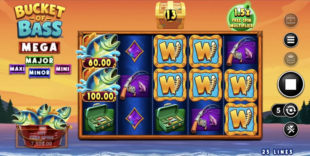 Bucket of Bass Slot