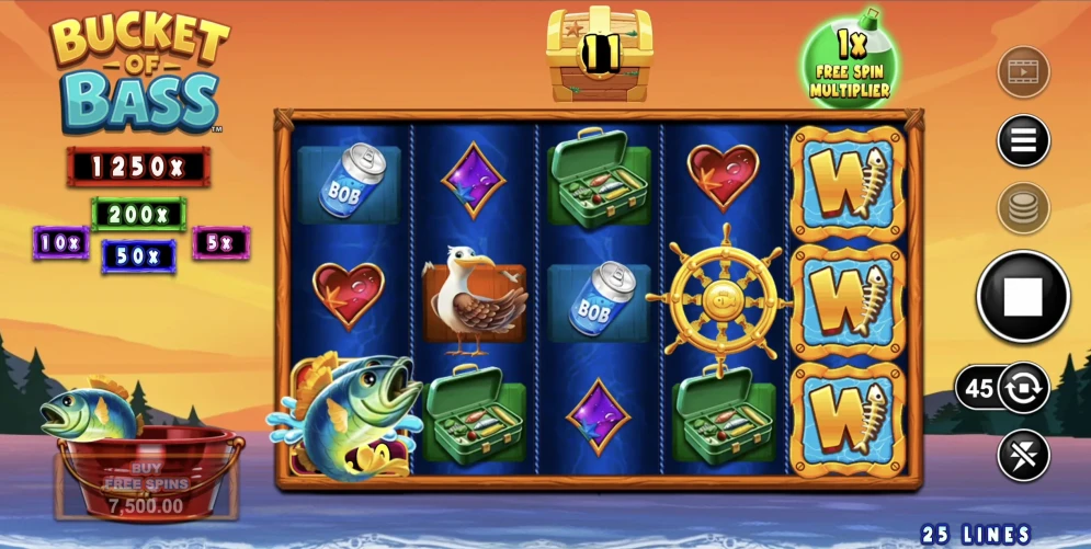 Bucket of Bass Slot
