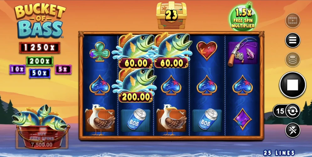 Bucket of Bass Slot